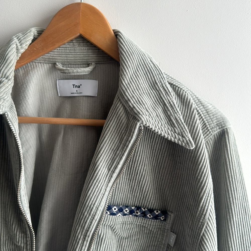 Cropped Aritzia Corduroy Jacket